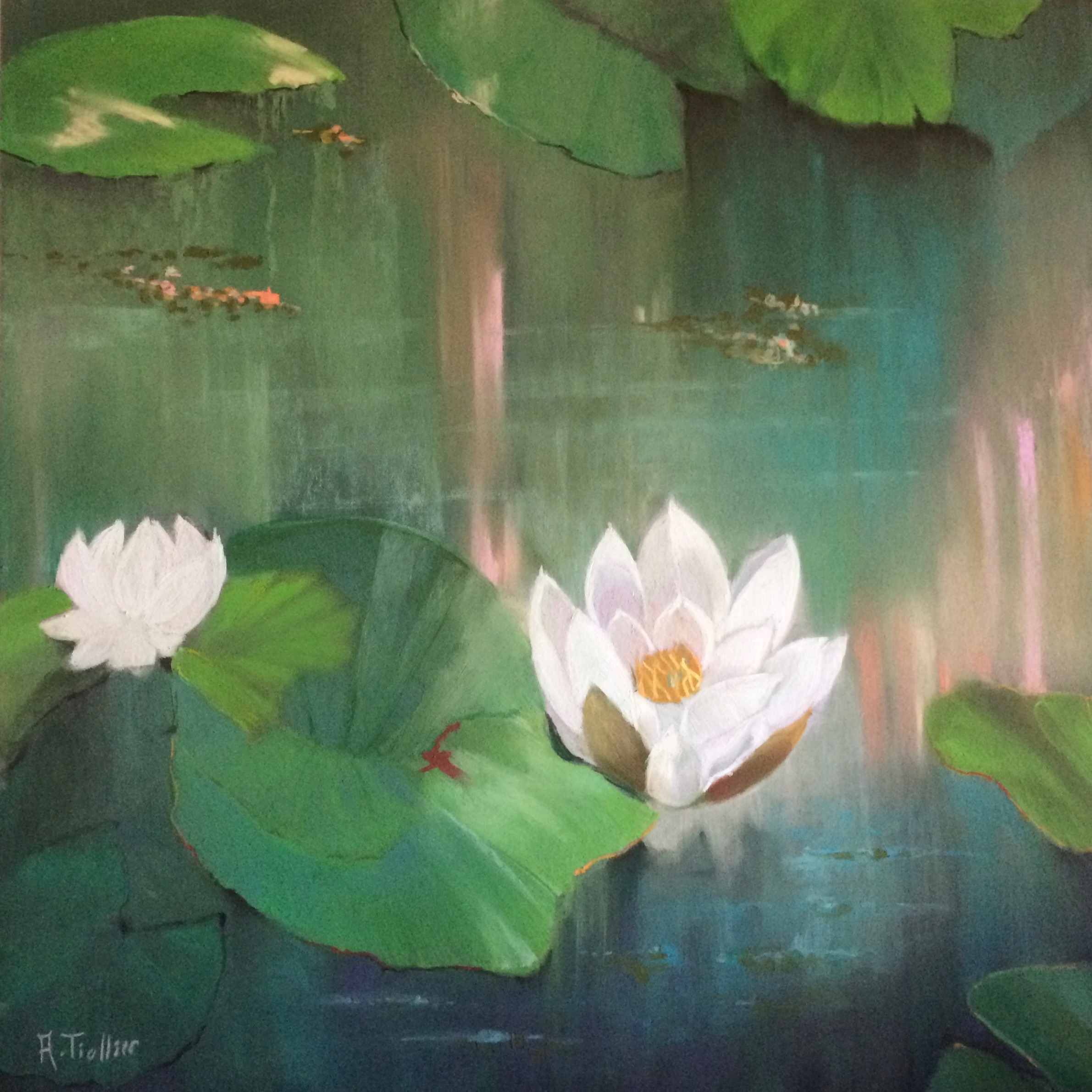 Fleur de lotus- Pastel