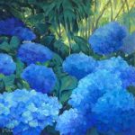 Hortensisas bleus- Pastel