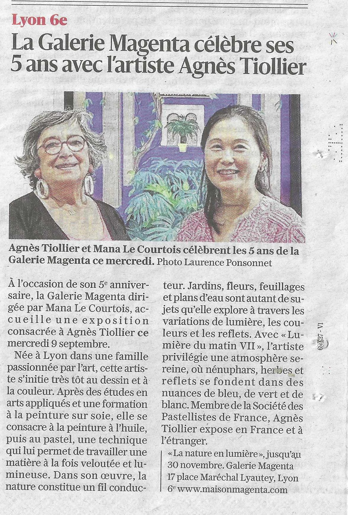 Expo Magenta le Progrès 9 09 26